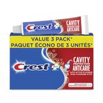 Crest Cavity Protection Toothpaste, Regular Paste, 125 mL (Pack of 3)