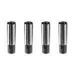 Genmitsu 4pcs Router Collet Adapter, 1/4″ to 1/8″ CNC Engraving Router Bit Collet Size Converter for Engraving Machine Tool, CNC Router, and Driver, CA04A