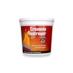 MEECO'S RED Devil 1 Pound Creosote Destroyer Powder for Efficient Chimney Cleaning - Fireplace Soot Remover & Creosote Remover - USA Made Formula