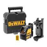 DEWALT Line Laser, Self-Leveling, Cross Line, Red Beam (DW088K)