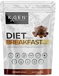 Keto Smart Diet Breakfast Meal Replacement Shake - Vitamin C MCT Protein Powder | Chocolate Hazelnut Keto Drink for Men and Women Active Lifestyle Blended Collagen to Support Healthy Gut and Bones