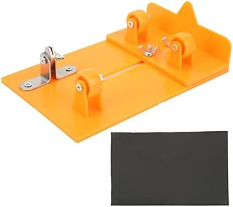 Omabeta 1PCS Glass Bottle Cutter,200*130*60mm/7.9*5.1*2.4in Carbide Cut Head with Easy Size Adjustment for 20-230mm Diameter Bottles Cutting, DIY Wine Bottle Cutting Tool with Accurate Thread, Yellow