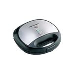 Morphy Richards SM3006(G) 750-Watt Grill Sandwich Toaster (Silver and Black)