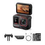 Insta360 Ace Pro 2 Dual Battery Bundle - 8K Waterproof Action Camera Co-Designed with Leica, 1/1.3" Sensor, Dual AI Chip, Low Light Quality, Advanced Audio, Flip Screen, AI Edition, Motorcycle