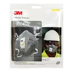 3M 9004GV Particulate Respirator Mask, Grey (Pack of 25)