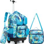 Meetbelify Rolling Backpack for Boy