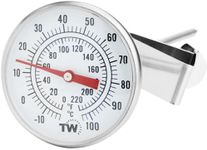 Dairy Thermometer - Ideal for Milk Cheese Yoghurt Coffee Making 165mm Probe Length