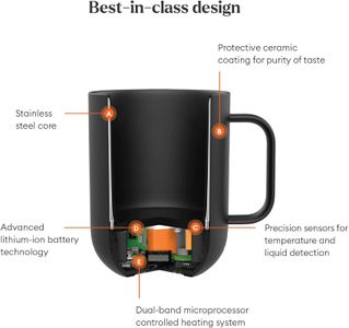 Ember Smart Mug, 178ml – Temperature Control, Black