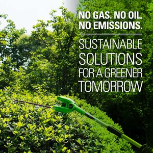 Greenworks Cordless Pole Hedge Trimmer – Lightweight, Battery Powered