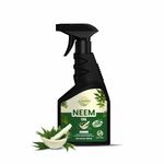 JusGro Neem Oil for Plants Spray | Natural Pesticide Against Mealy Bugs, Insects, Fungi, and Leaf Spot, Efficient Eco-Friendly Solution for Garden Pests | Ready to Use (500 ML)