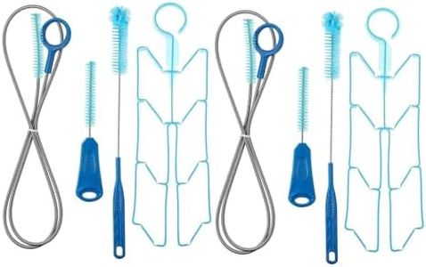 EULAPGOE 2 Packs Hydration Bladder Cleaning Kit, Cleaning Kit for Hydration Pack, Hydration Bladder for Water Bladder Hydration Bladder Cleaning Kit, Cleaning Brush Water Bladder