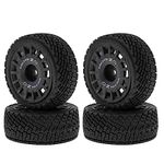 HUIOP 4pcs Remote Control Racing Car 68 * 45 * 27mm Tires On Road Tyre Replacement for TT01 TT02 XV01 TA06 PTG-2 HPI HSP Chevrolet C3 1/10 Remote Control Car Wheel Upgrade Parts,XV01 TA06 PTG-2 Tires