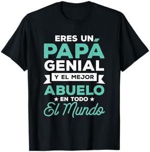 Eres Un Papà Genial Y El Mejor Abuelo En Todo El Mundo Camiseta