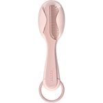 Beaba - Comb + Hairbrush set for Babies and Children - Integrated comb storage system on the back of the brush - Pink