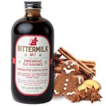Bittermilk No.7 Gingerbread Old Fashioned Mix - Better than Bitters for Cocktails – Drink Mixers for Cocktails - Cocktail Mixers - Just Add Whiskey or Bourbon - Whiskey Gifts for Men