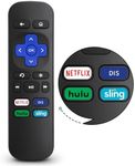 Replacement Remote for Roku Box,for Roku Express, Premiere, 1, 2, 3, 4 (HD, LT, XS, XD) - NOT for Roku Stick, TV or Game