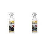 HG Natural Stone Worktop Cleaner, Natural Kitchen Countertop & Work Surface Cleanser – 500ml Spray (340050106) & Grease Away Cleaner, Simple & Strong Kitchen Degreaser- 500ml Spray (128050106)