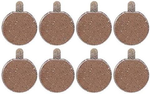 Keenso 4Pair 10in Electric Scooter Disc Brake Universal Brake Pad Accessory Copper Based Metal & Parts