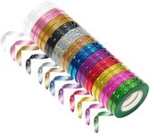 Curling Ribbons, 22 Rolls Multicolor Shinny Present Wrapping Ribbon for Florist Wedding Party Festival DIY Art Craft Decorative Ribbon (11Colors and 10m/Rolls)