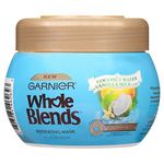 Garnier Whole Blends Hydrating Mask For Dry Hair Type, Coconut Water & Vanilla Milk Extracts 10.1 Oz, 1 Count