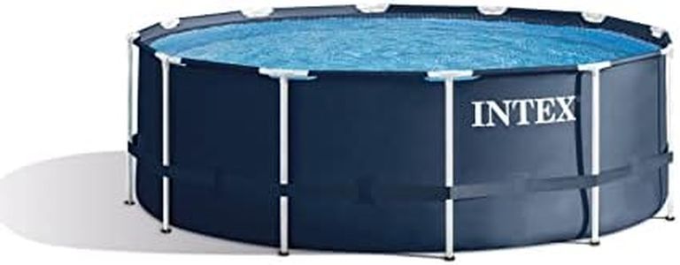 Intex 28904 piscine Frame à armature en métal 366 x 122 cm Ronde , bleu