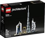 LEGO Architecture Skylines: Dubai 21052 Building Kit, Collectible Architecture Building Set for Adults (740 Pieces)