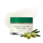 AXIS-Y Dark Spot Correcting Glow Cream - Brightening & Hydrating Moisturizer Face Cream with 2% Alpha-Arbutin, 5% Niacinamide & Ceramide - Vegan Korean Skin Care for All Skin Types - 50ml