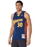 Mitchell & Ness Stephen Curry Golden State Warriors NBA Throwback Jersey - Navy 2009-2010 (X-Large)