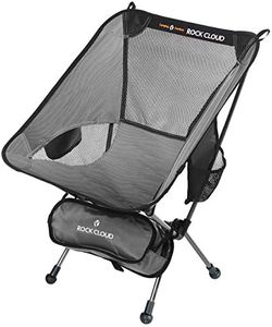 ROCK CLOUD Portable Camping Chair Ultralight Compact Folding Chairs Lightweight Veranda Chair Folding Chair for Outdoor Hiking Picnic Garden Backpacking Lawn Beach