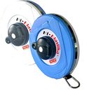 ELYSIAN Freemans Fiberglass Hi-Plastika Measuring Tape for Measuring Units (Blue) 50 Meter