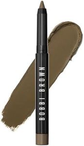 Bobbi Brown Long-Wear Cream Liner Stick | 24-Hour Waterproof, Smudge-Proof Eyeliner with Fine Tip and Built-In Sharpener | Creamy Matte Finish for Smokey Eye Makeup, Jungle, 0.03 Ounce