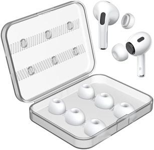 Link Dream Gommini per AirPods Pro, Gommini per Auricolari di Ricambio in Silicone con Custodia Portatile per Airpods Pro/AirPods Pro 2 (S/M/L 3 Paia)
