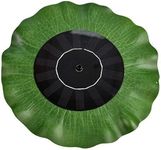 Homehop Solar Water Fountain For Home 8 nozzles Floating Lotus Leaf Sprinkler Mini Pump For Garden, Outdoor, Pool, Fish Aquarium tank, Decoration (7V/1.4W Black ABS)
