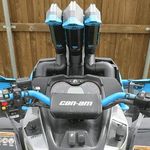 SYA Warrior Riser Snorkel Kit Compatible with Can Am Outlander XMR 2013-2023 ATV Models | Provides Clean Air to Your ATV's Engine