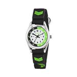 Tikkers Boys Analogue Quartz Watch with Textile Strap TK0154