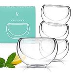 Kitchables Glass Tea Cups, Durable 
