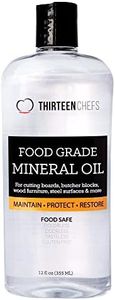 Food Grade Mineral Oil for Cutting Boards, Countertops and Butcher Blocks - Food Safe and Made in The USA