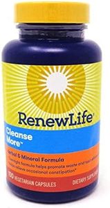 Renew Life Cleanse More Herbal & Mineral Formula, 100 Capsules