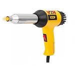 Electronic Plastic Welding Gun, Heat Gun, Adjustable Hot Heat Gun Plastic Welding Gun Industrial Tool DL5057 for DIY Shrink PVC Tubing/Wrapping/Crafts, Temperature Control