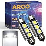 Argo 39mm 239 Festoon LED Car Bulb 272 Aluminium 3 Smd Dome Reading Xenon White Bulbs Car Interior Light T4W C5W Canbus Error Free License Number Plate Lights Dome Map Lamps Footwell 12v