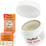 HayMax Allergen Barrier Balm - Aloe Vera 5ml - Organic, Natural & Non-Drowsy Hay Fever & Allergy Relief Balm - Blocks Pollen, Dust & Other Allergen Particles - Great for Adults, Kids & Pregnant Women