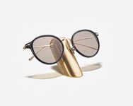 Craighill Brass Eyewear Stand | Made from Solid Brass | 14.5oz | Minimalistic, Elegant, Practical | Sturdy & Weighty, Can Hold Larger Glasses with Ease