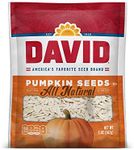 DAVID Seeds Salted and Roasted Pumpkin Seeds, Keto Friendly Snack, 5 OZ Bags, 12 Pack