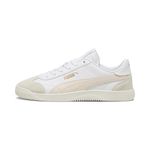 PUMA Women's Club 5v5 Lux Sneaker, Puma White-Rosebay-puma Gold, 7