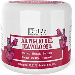 Dulàc - Harpagofito Crema para Dolores Musculares y Articulares 500 ml, 98% Harpagofito para Músculos y Articulaciones, Pomada Natural para Tensiones Crónicas