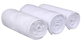 HIDMD Microfibre Sports Towels Gym Towels Fast Drying & Absorbent Workout Sweat Towels for Gym Fitness,Yoga, Camping 3-Pack 40cm X80cm WHITE