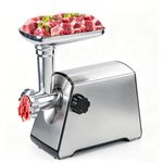 BenRich Electric Meat Grinder Sausage Maker Stainless Steel Body Easy Clean