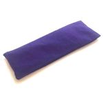 Yoga United Classic Unscented Linseed Eye Pillow With Cotton Cover (Purple)