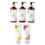 Fix My Curls Complete Curl Care Kit| Cleansing Shampoo, Moisturizing Shampoo, Hydrating Deep Conditioner, Leave-in Cream and Defining Hair Gel for Soothing, Moisturized & Defined Curls|Pack Of 5