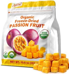 Organic Freeze Dried Passion Fruit Crispy Tropical Sugar Free Dry Fruits